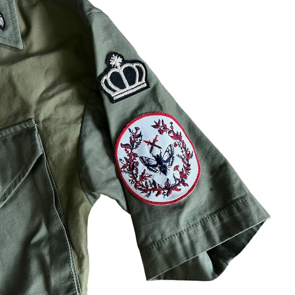 RAG & BONE Baldwin Shirt Jacket Olive Green Military Size XXS TTP Denim - Picture 4 of 15